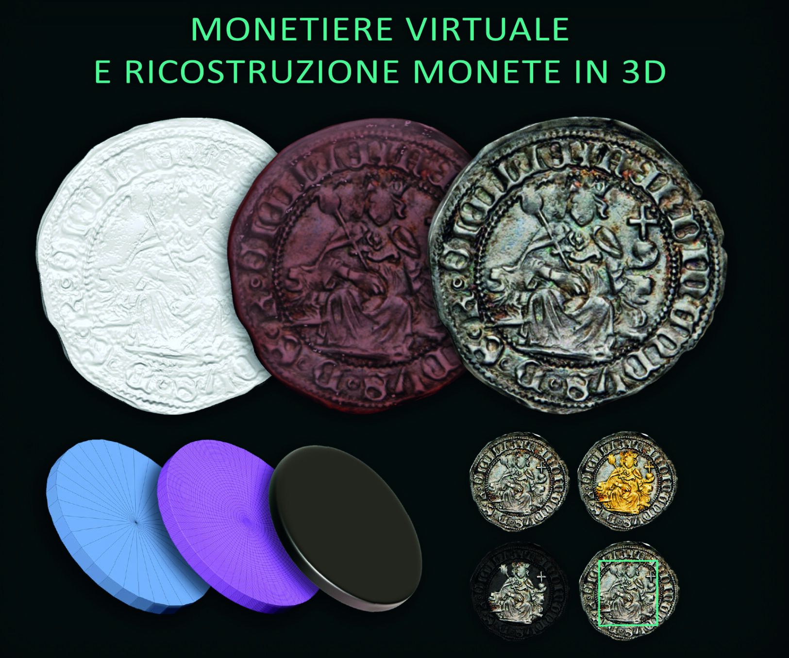 esempio di monete digitali